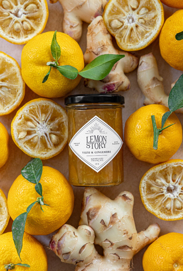 Lemon Story Confiture Yuzu Gingembre