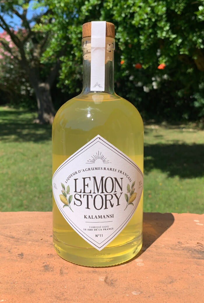 Liqueur Limoncello Kalamansi par Lemon Story - Plantation d'agrumes rares à La Crau France
